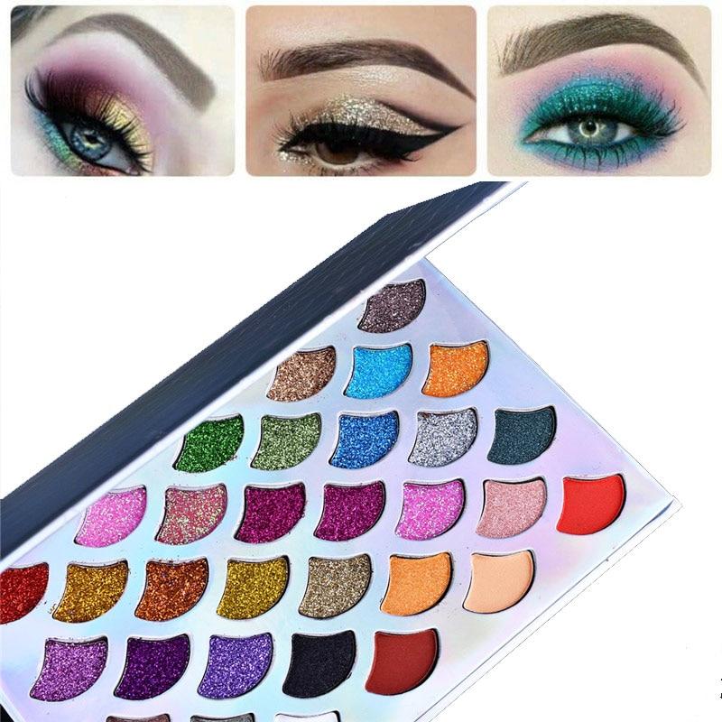 Mermaid Glitter Eyeshadow Pallete