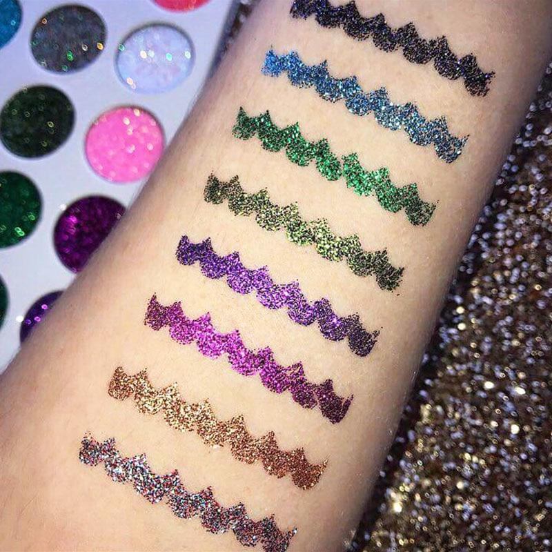 Mermaid Glitter Eyeshadow Pallete