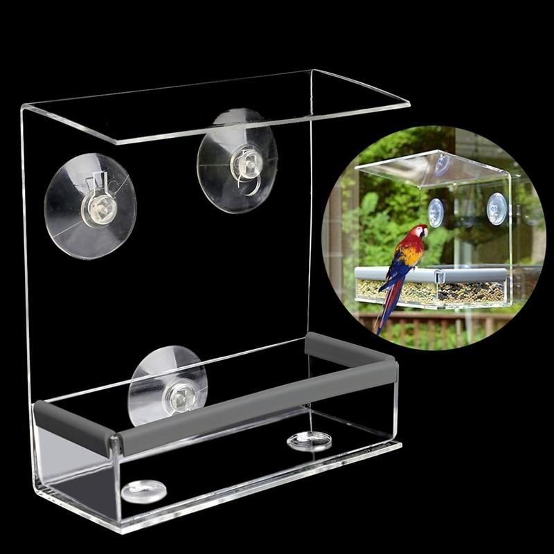 Clear Bird Feeder