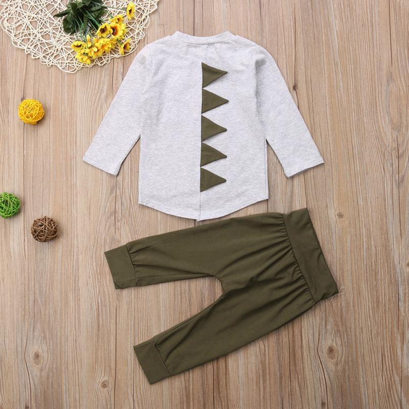 2-Piece Dinosaurs Outfit